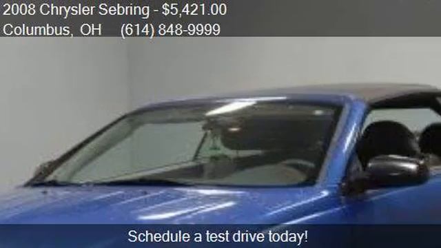 2008 Chrysler Sebring LX 2dr Convertible for sale in Columbu
