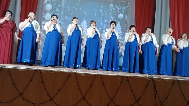 Новогодняя ночь. Хор "Русская песня"  для конкурса