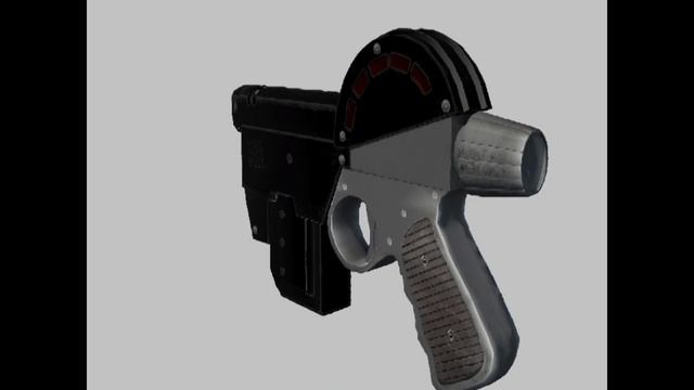 3D-модель пистолета Jugde Dredd's Gun V1