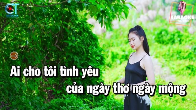 Ai Cho Tôi Tình Yêu Karaoke Remix - Tone Nữ