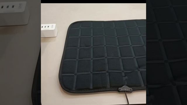Накидка на сиденье с подогревом от USB в автомобиль