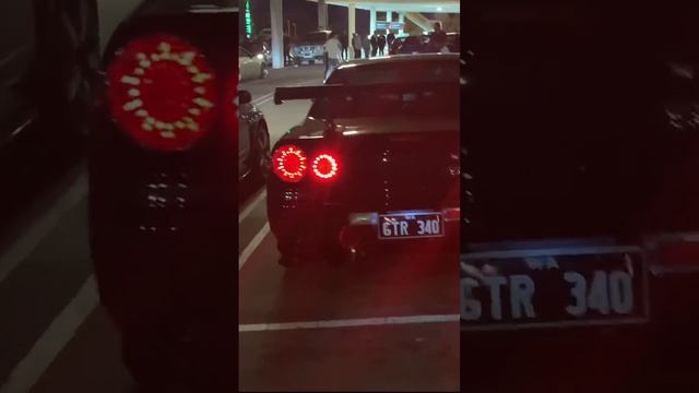 Big flames GTR