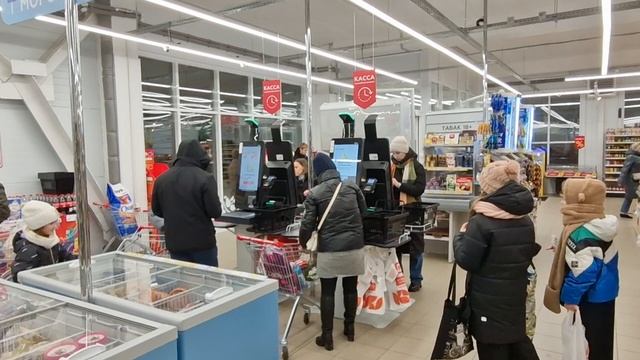 Видео продуктовика внутри