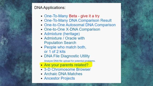 How To Build Your Chromosome Map to Verify Your DNA Study