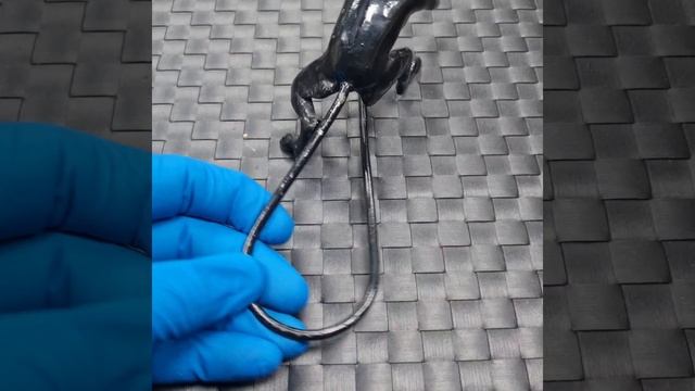 Антиквариат: чгунный чёртик из произведения Н.ВГоголя вечера на хуторе близ Диканки. СЧЛЗ из СССР