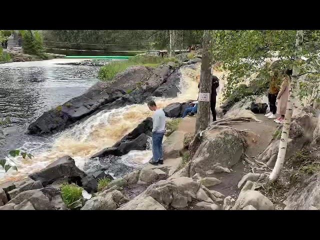 Водопады Рускеала