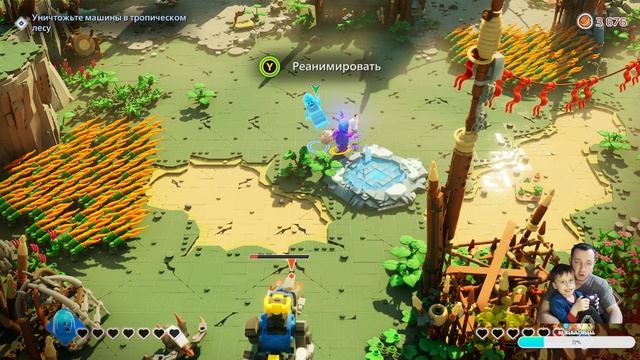 LEGO Horizon Adventures ➤ прохождение №4 | Логово борцов с деревьями | в погоне за секретами |