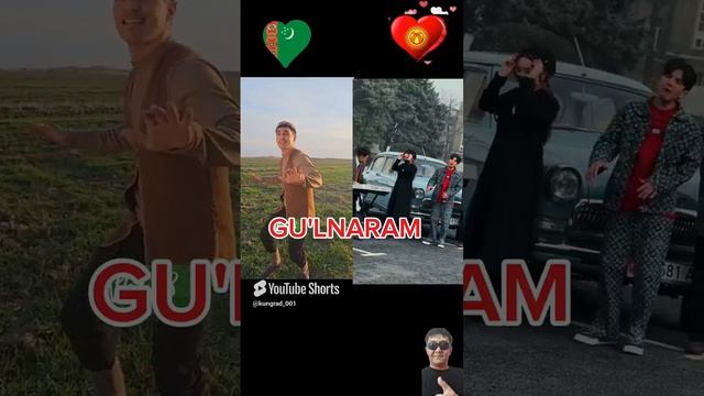 TKM vs KGZ. GU_LNARAM #gulnara #music #pop #хит
