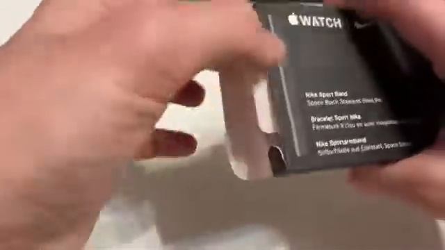 Распаковка Apple Watch Series 7