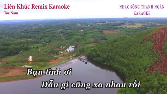 Karaoke Trách ai vô tình Remix