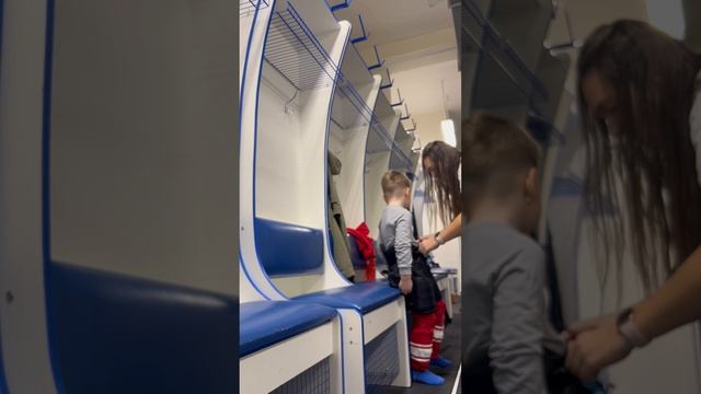 Хоккейное утро сын