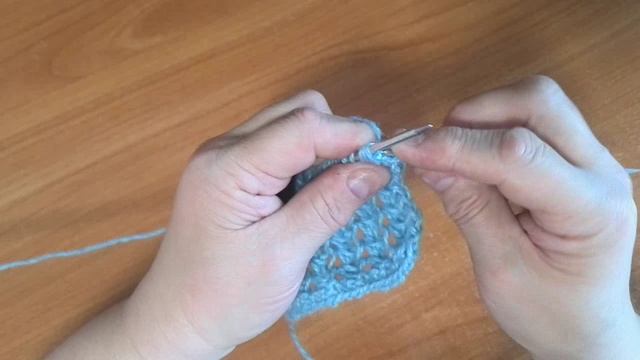 Узор спицами на лето