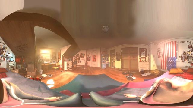 360° Chloe's Room Render