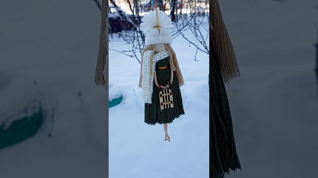 Кукла-Оберег с санями