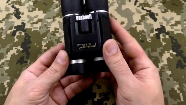 Бинокль 10x28   Bushnell Black