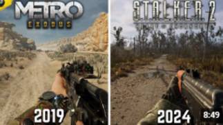 STALKER 2 против METRO EXODUS - Подробности и сравнение графики