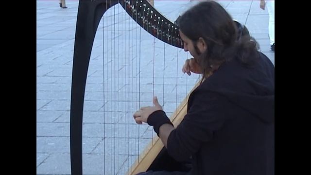 VICTOR SANTAL - Celtic harp - Madrid 2015.    ВИКТОР САНТАЛ - Кельтская арфа - Мадрид 2015