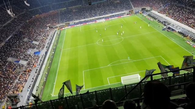 Tifo Curva Nord Milano | Inter - Real Madrid 0-1 | Secondo tempo