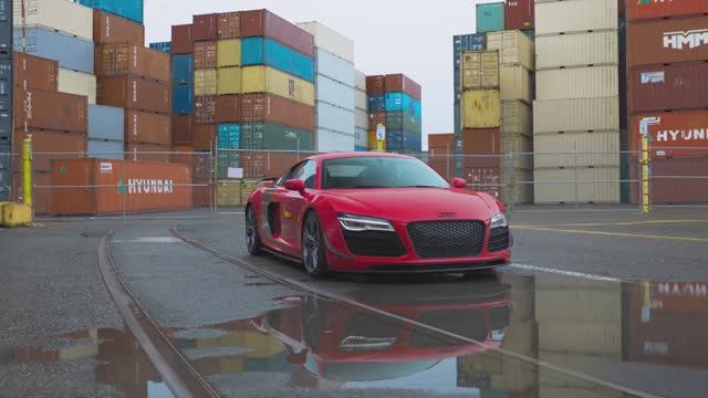 Audi R8 V10 в Сиэтле