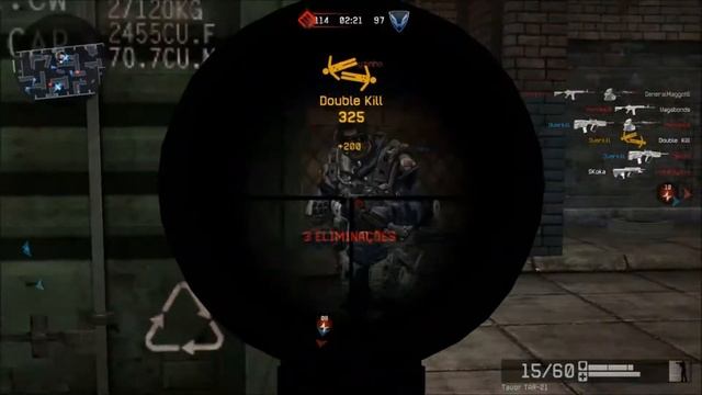 Warface - Overkill Frag Movie 2 XM8 Sharpshooter & Tavor TAR-21 [HD]