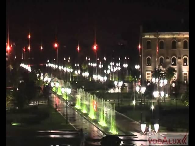 Динамический фонтан (Волна)