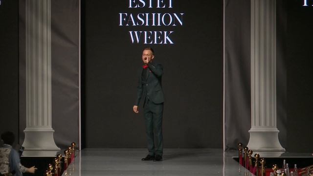 Марк Орлов на Estet Fashion Week, Москва, апрель, 2024 г.