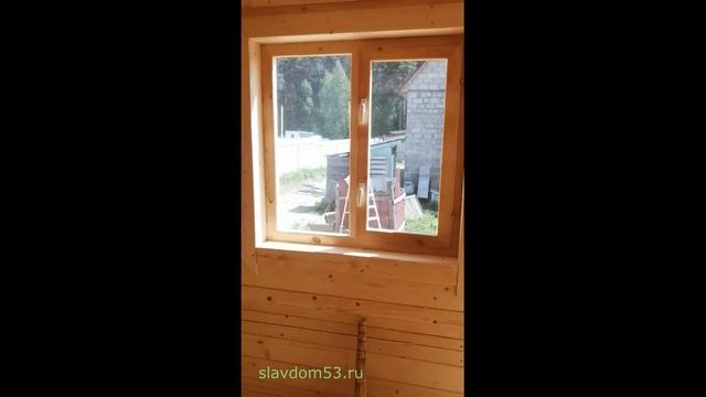 Видеообзор ХИТовый компактной Бани по Проекту Б-8 4х6м 150х150 построенной в Воскресенске, мск обл