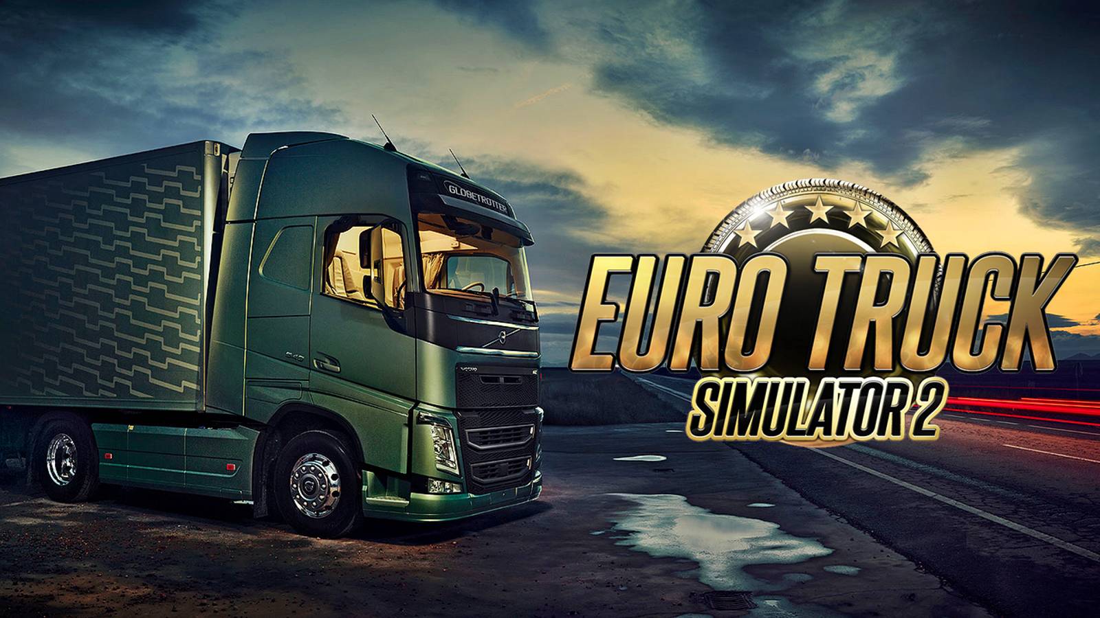 стрим игры Euro Truck Simulator 2 Катаемся по карте Забокайле