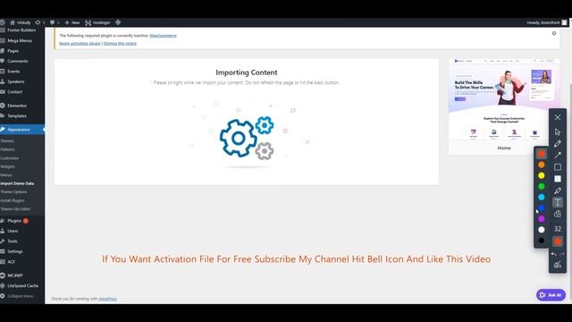 How to Install HiStudy - Online Education Premium Template For Free  Version 2.5 .