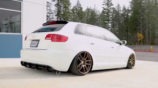 Audi A3 на превмоподвеске