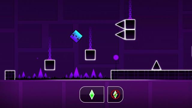 Пытаюсь забрать последнюю монету в Dry оut
возвращение в geometry dash litе