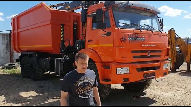 Ломовоз КАМАЗ 65115 с ГМУ VM. Отзыв покупателя из г. Новый Уренгой от 29.06.2021 г.