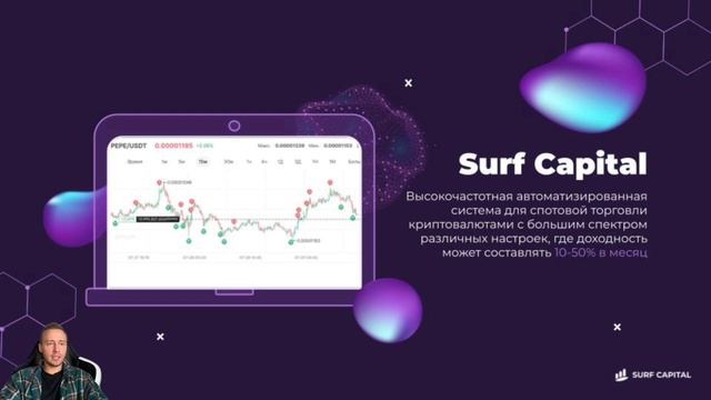 Презентация возможностей Surf Capital и знакомство с крипторынком 🌍