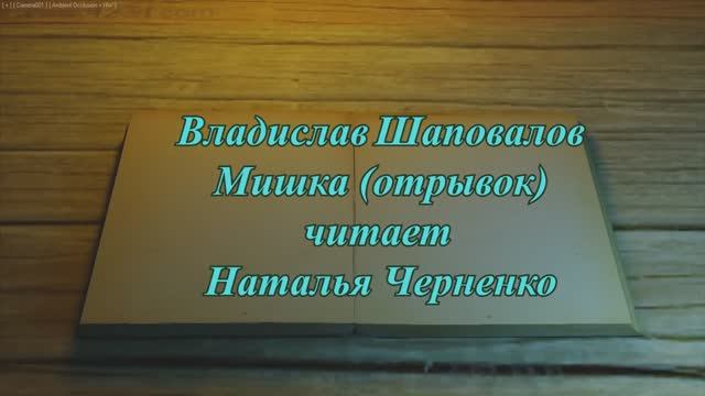 Владислав Шаповалов.  Мишка (отрывок). Читает Наталья Черненко