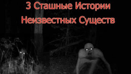 НЕИЗВЕСТНЫЕ СУЩЕСТВА- Истории На Ночь