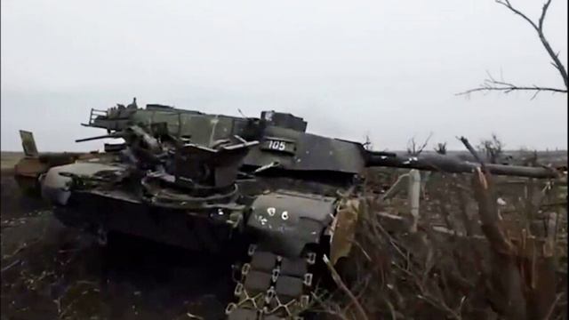 ВСУ лишились танка Abrams в Курской области