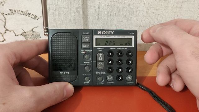 Радиоприемник Sony ICF-SW1