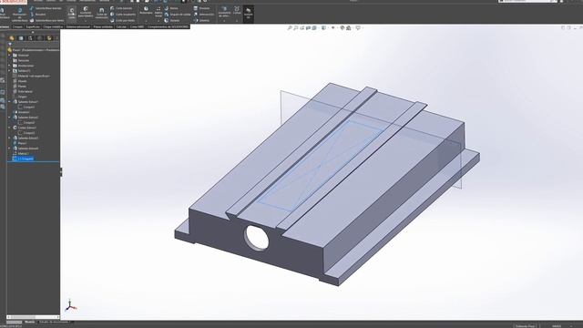 Practicas SolidWorks. Mesa de coordenadas. 2500- 06