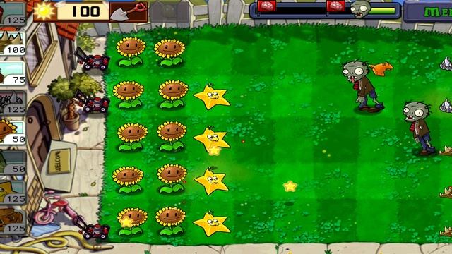 Plants vs Zombies
Растения против Зомби 
День, сложно