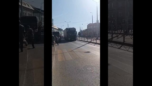 Скания в центре города