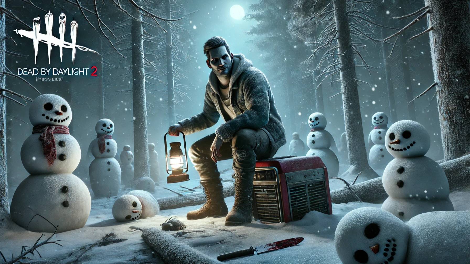 ❄️💀 "Пробирающий холод! Масинг, адреналин и профессионализм за выжившего! 🏃♂️💨 DBD 2 ЗИМНИЙ ЭВЕ