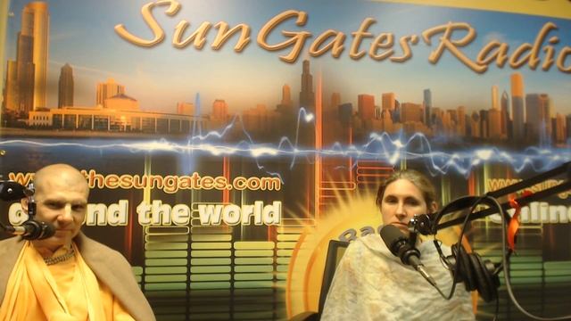 Бхакти Расаяна Сагар Махарадж - гость Интернет Радио Центра Sungates. 3 июля 2016 г.