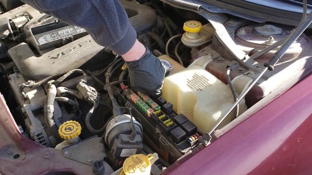How To Replace The Starter Relay In A 1999 2000 2001 2002 2003 2004 Chrysler 300M