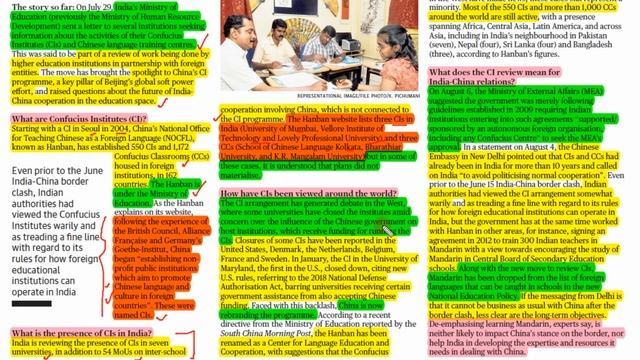 Confucius Institutes | Why are they under the scanner? | Impact on India-China Relations | UPSC PSC