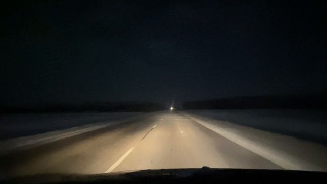 Русская позёмка, опасная дорога