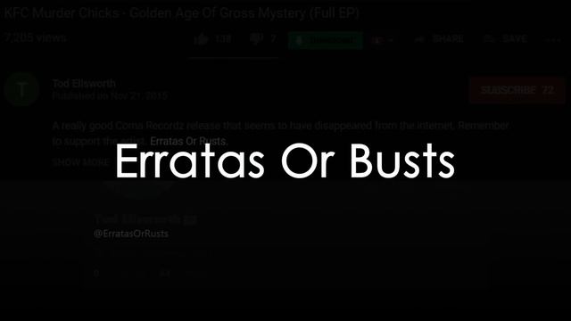 Erratas #Таинственное слово, которое не стоит искать