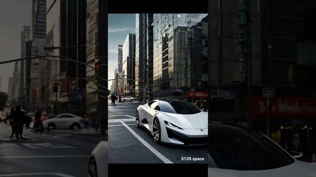 White supercars. 5139 shorts