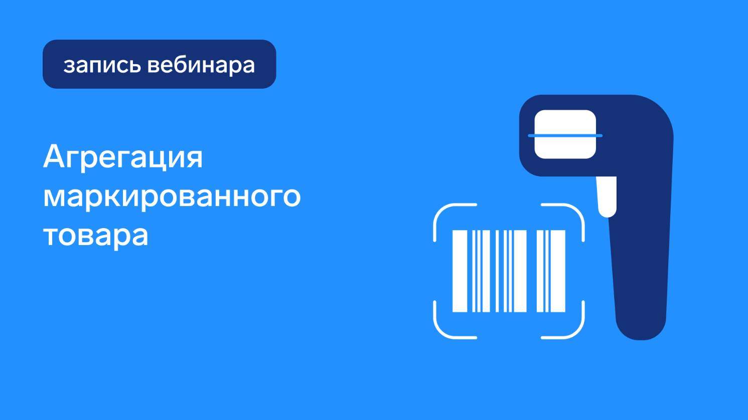 Вебинар Агрегация маркированных товаров в 2025 году