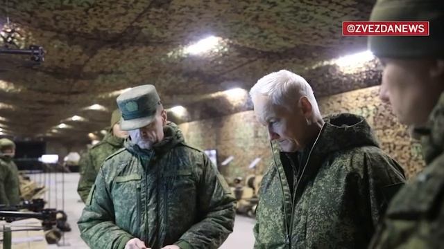 Андрей Белоусов на передовой