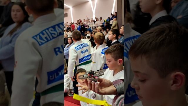 Мастер-класс по пилотированию дронов на дзюдо от Академии Дронов